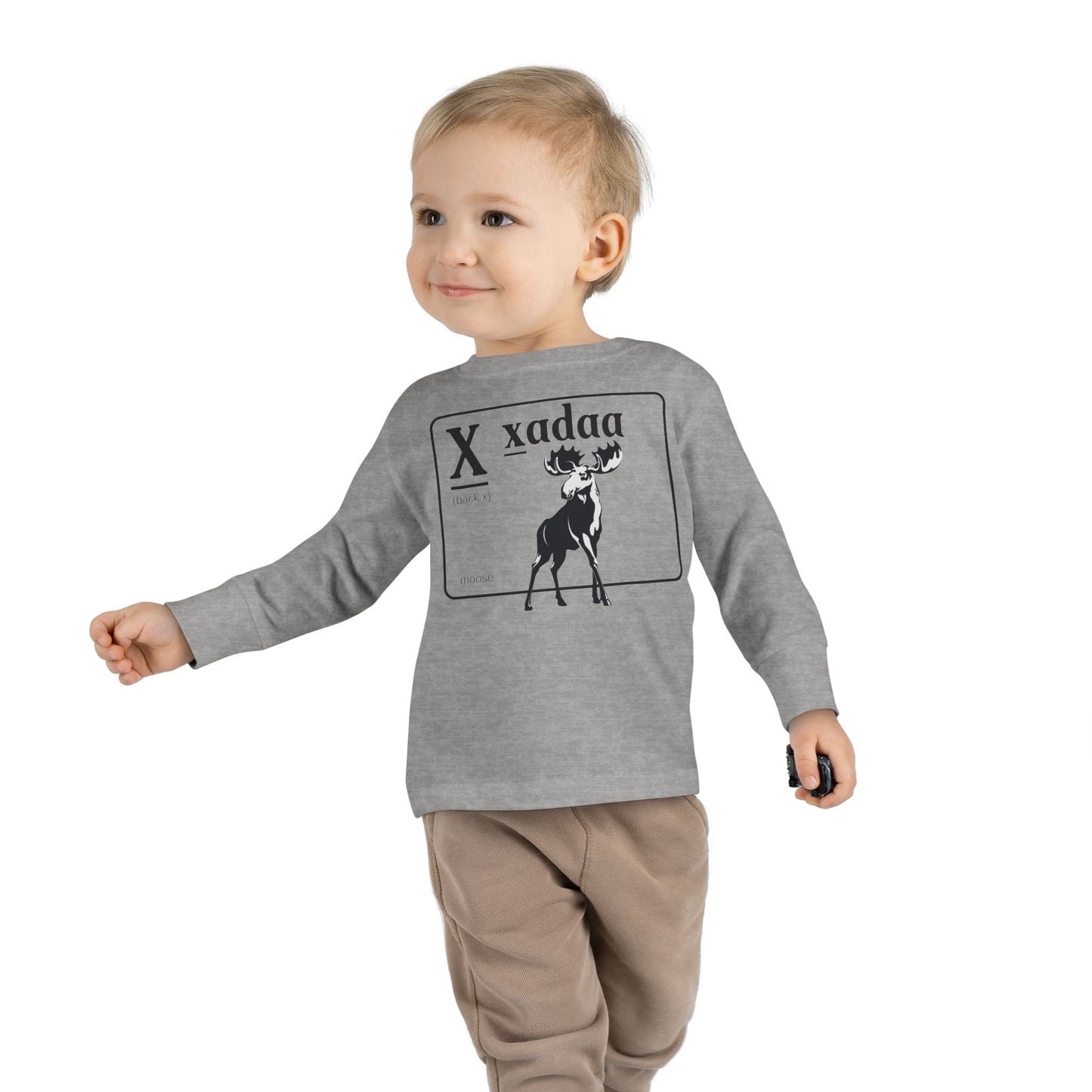 Xadaa Moose Toddler Tee – Sim Algyax Alphabet Series