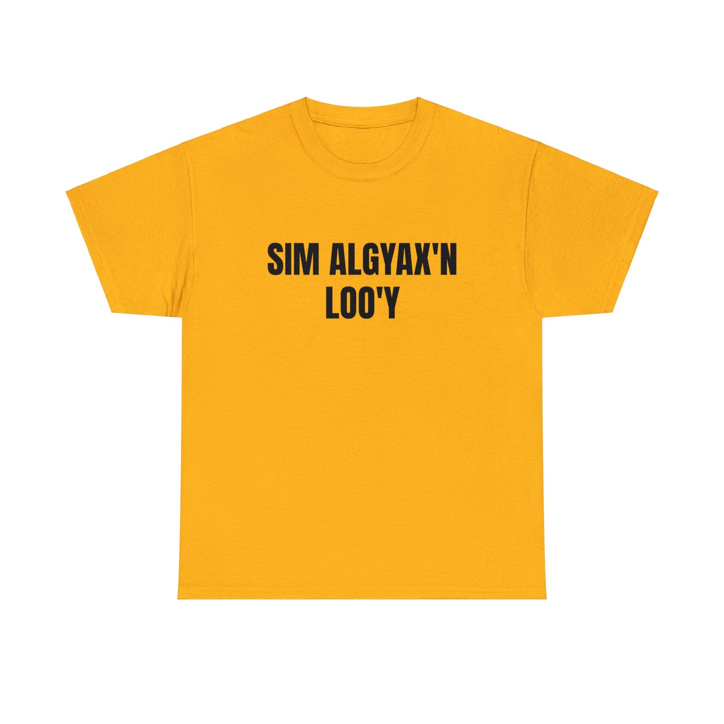 SIM ALGYAX'N LOO'Y - SPEAK SIM ALGYAX TO ME, Unisex Cotton T-shirt