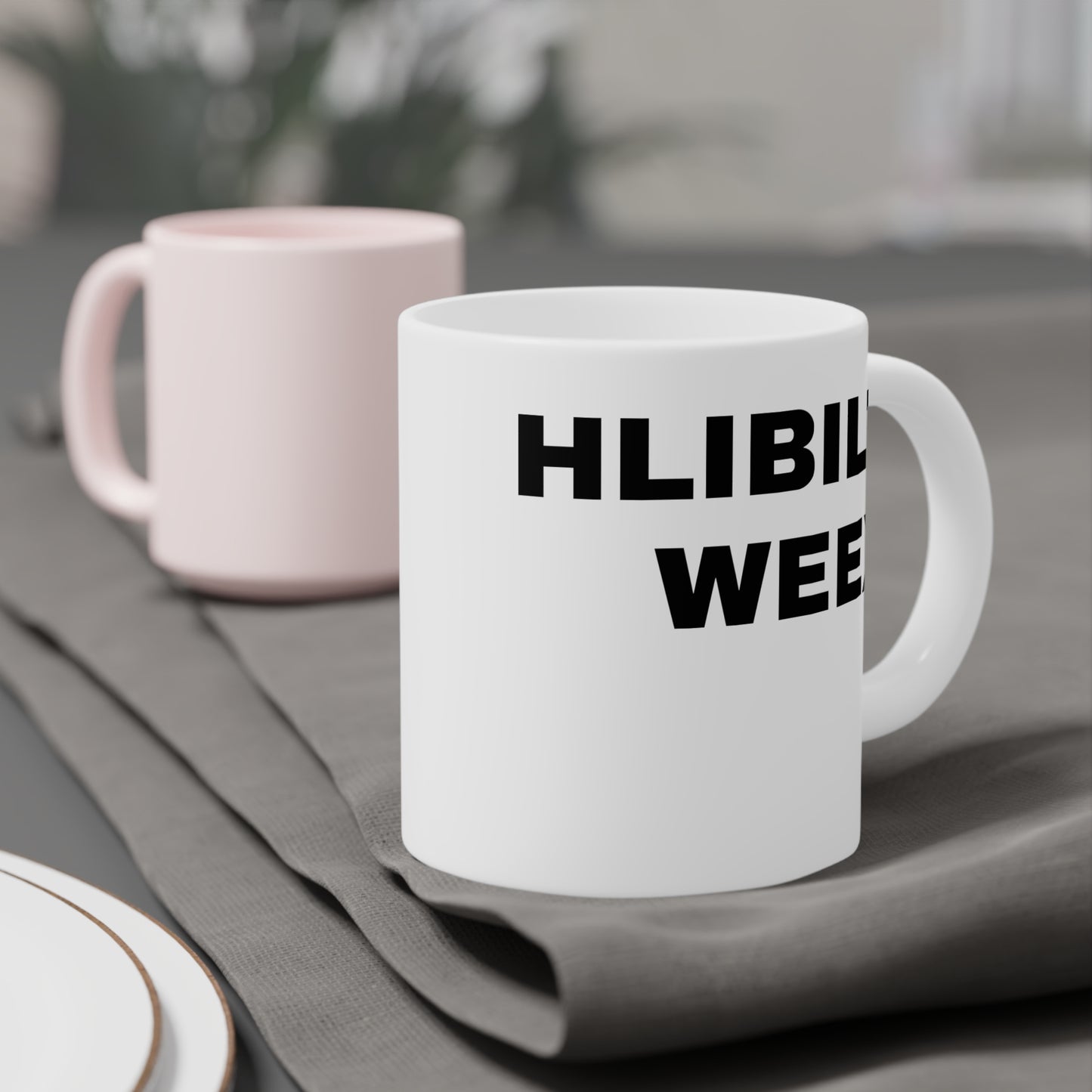 HLIBILT WEEX - EQUAL TO ONE LYNX, Ceramic Mug