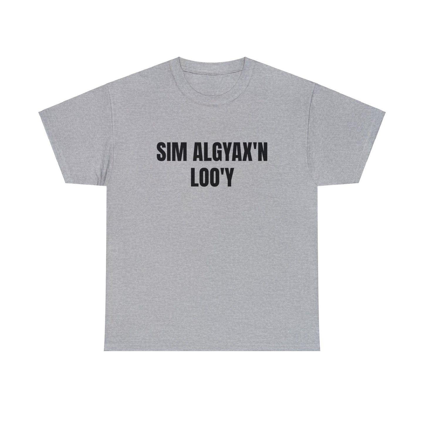 SIM ALGYAX'N LOO'Y - SPEAK SIM ALGYAX TO ME, Unisex Cotton T-shirt