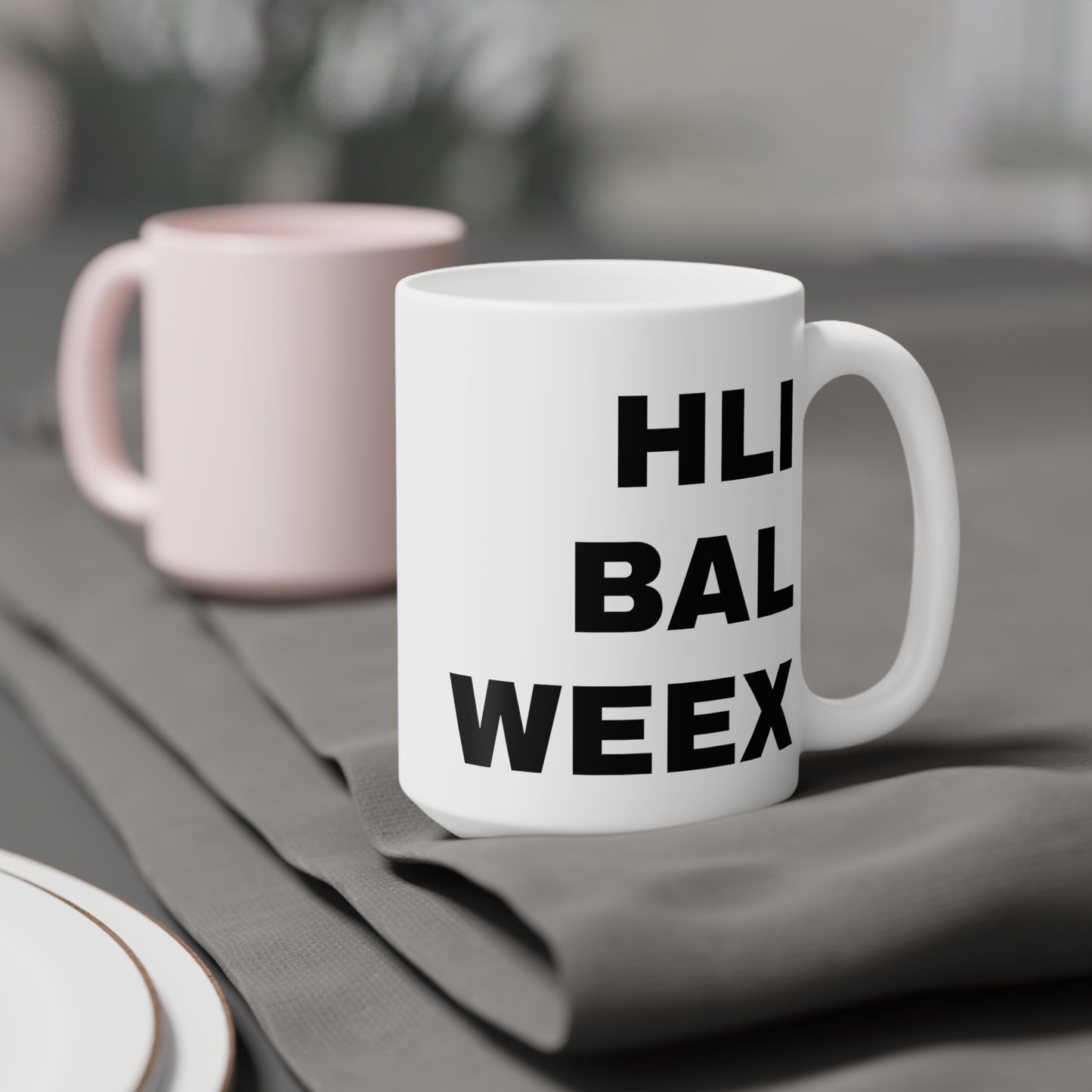HLI BAL WEEX - EQUAL TO ONE LYNX, Ceramic Mug