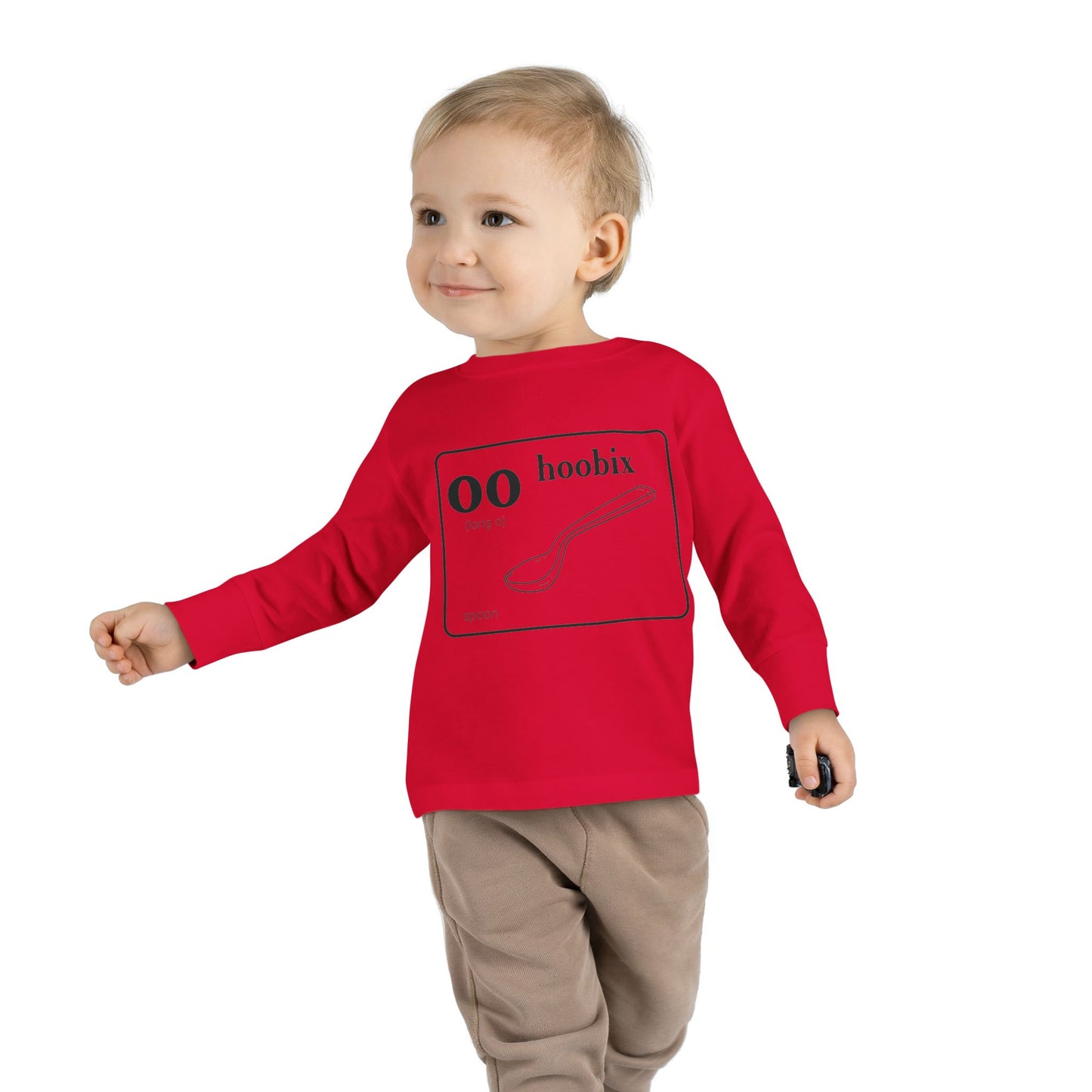 Hoobix Spoon Toddler Tee – Sim Algyax Alphabet Series