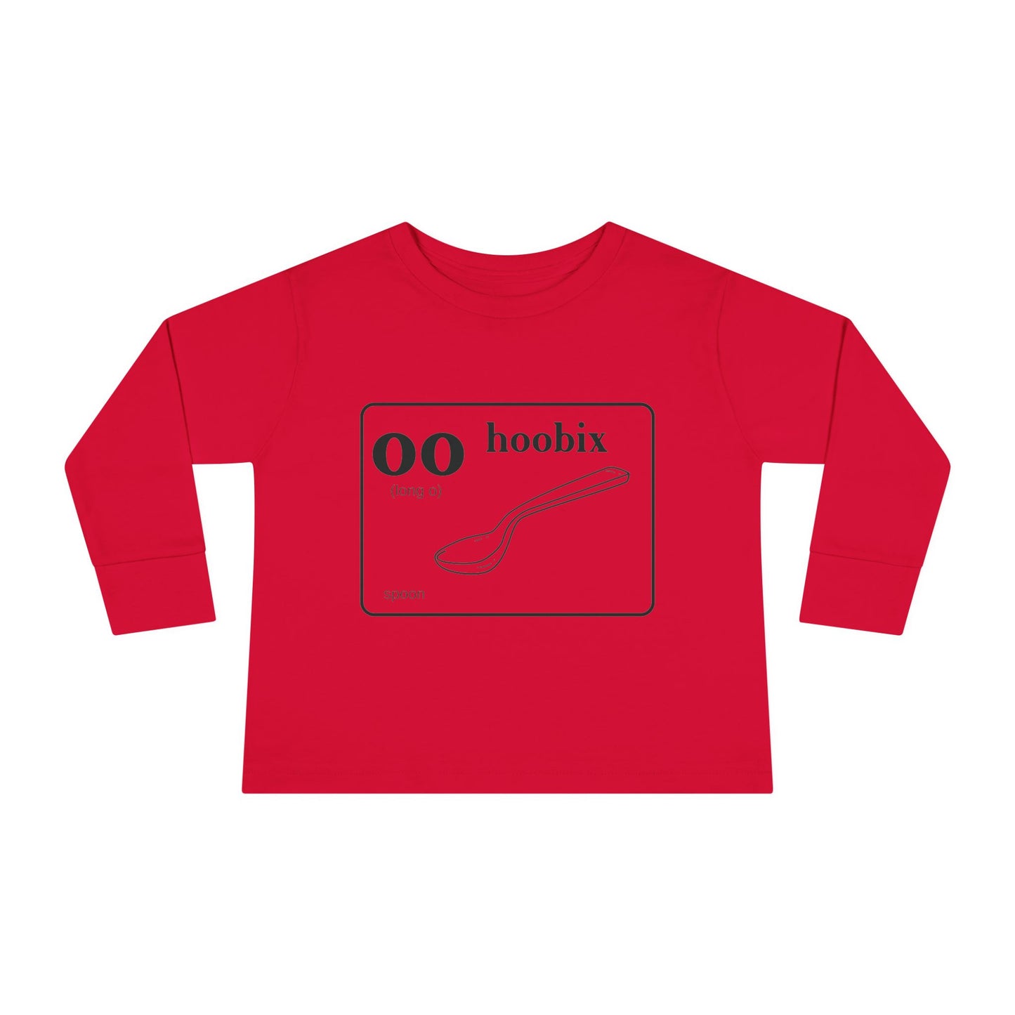 Hoobix Spoon Toddler Tee – Sim Algyax Alphabet Series