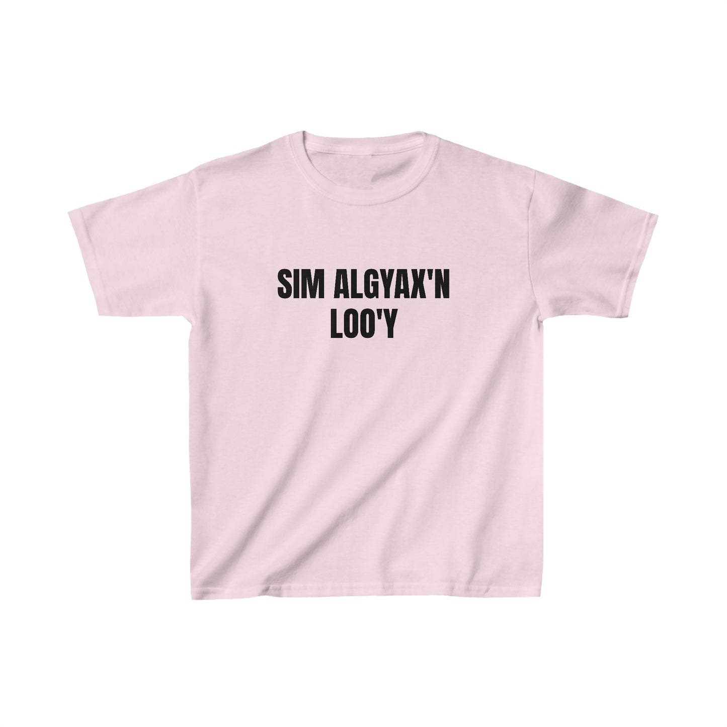 SIM ALGYAX'N LOO'Y - SPEAK SIM ALGYAX TO ME, Kids Cotton T-shirt