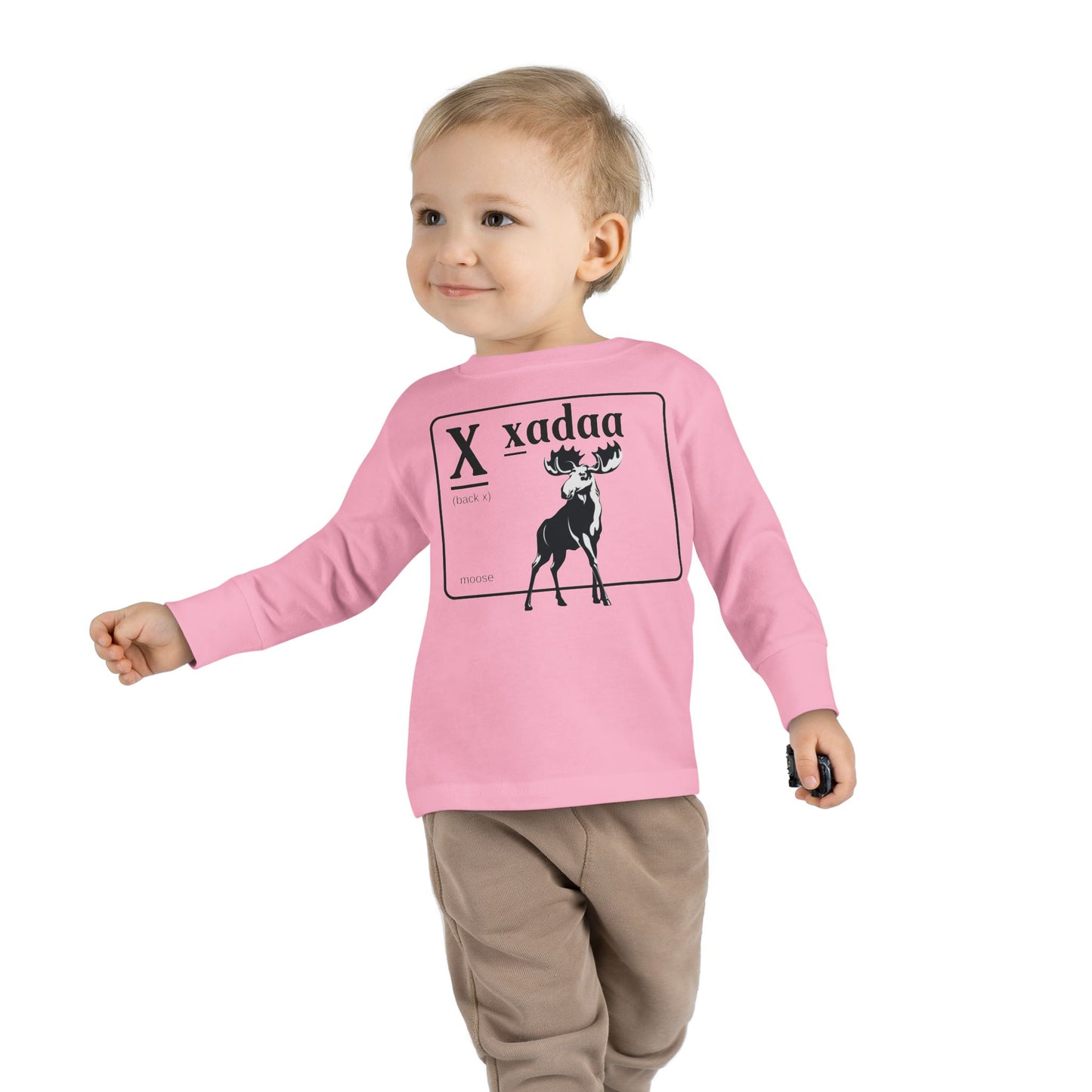 Xadaa Moose Toddler Tee – Sim Algyax Alphabet Series