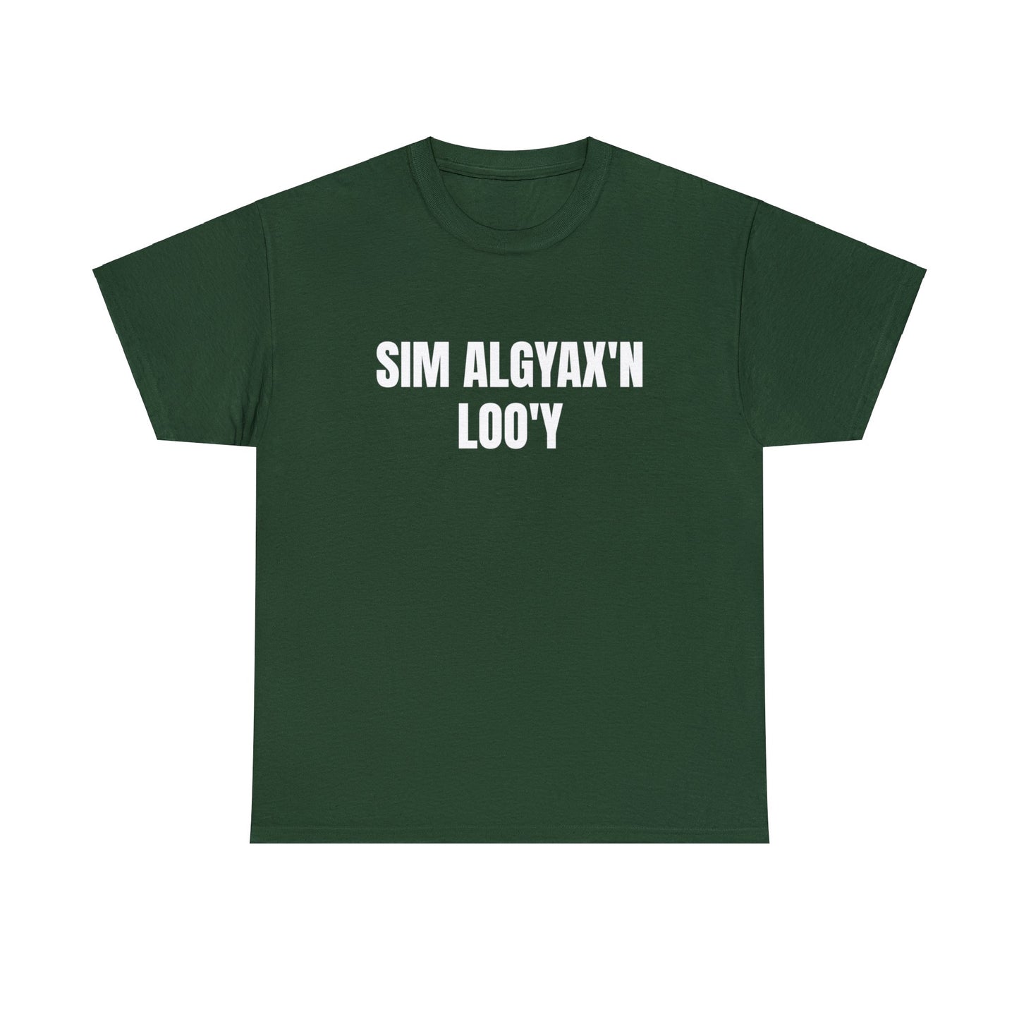 SIM ALGYAX'N LOO'Y - SPEAK SIM ALGYAX TO ME, Unisex Cotton T-shirt