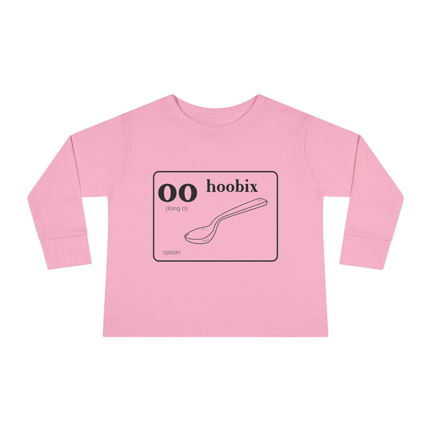 Hoobix Spoon Toddler Tee – Sim Algyax Alphabet Series