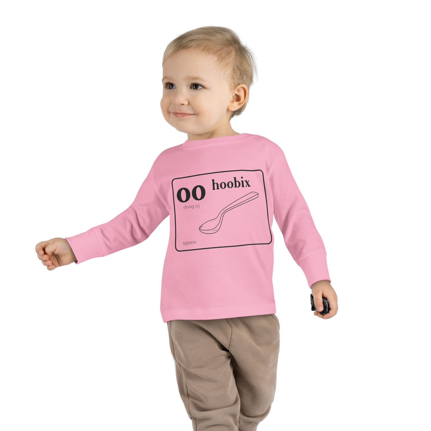 Hoobix Spoon Toddler Tee – Sim Algyax Alphabet Series